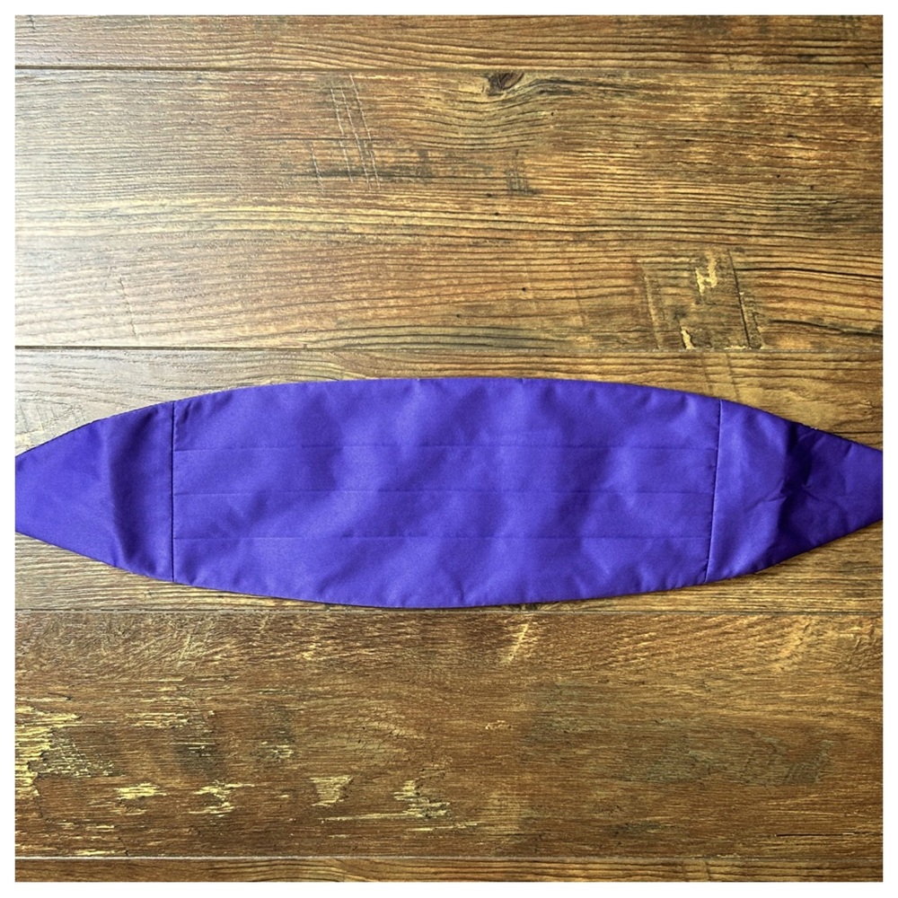 Nwt Set Of 4 Cummerbund Matching Set - image 4